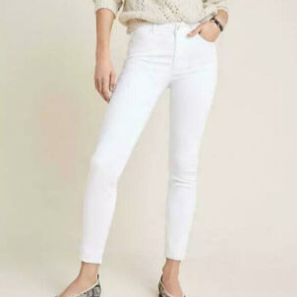 Ella Moss High Rise Slim Straight Ankle Jeans Size 12/31 NWT - Picture 1 of 13